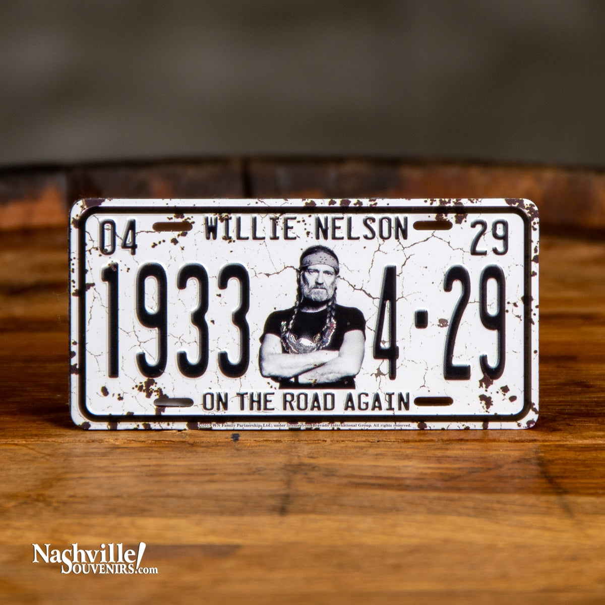 On The Road Again Willie Nelson Magnet