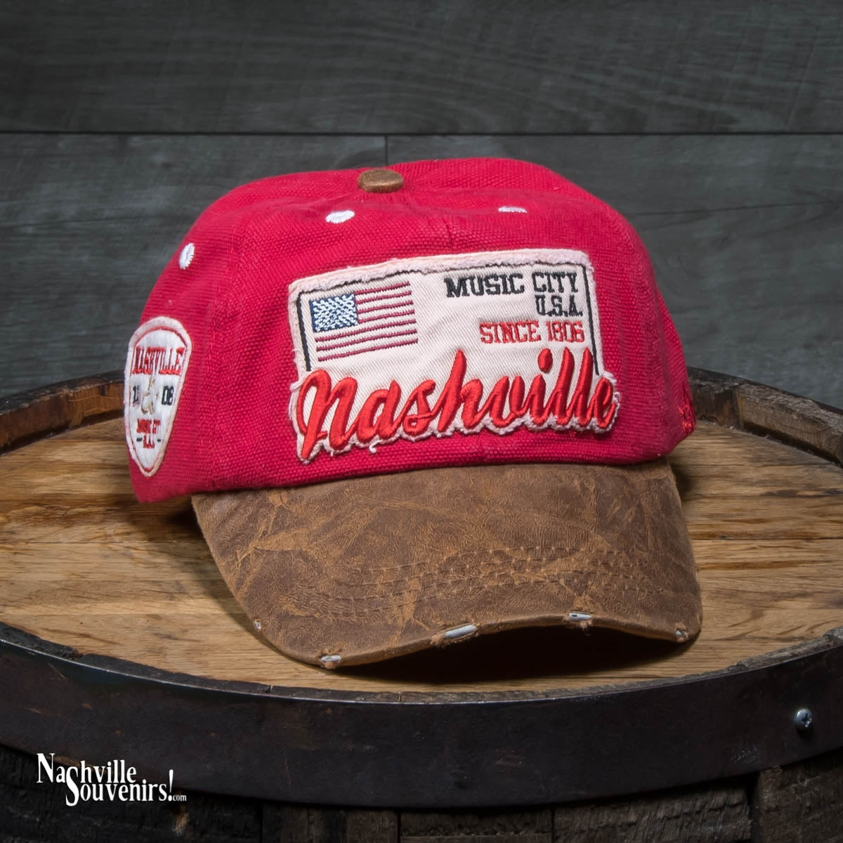 Embroidered Nashville Hat