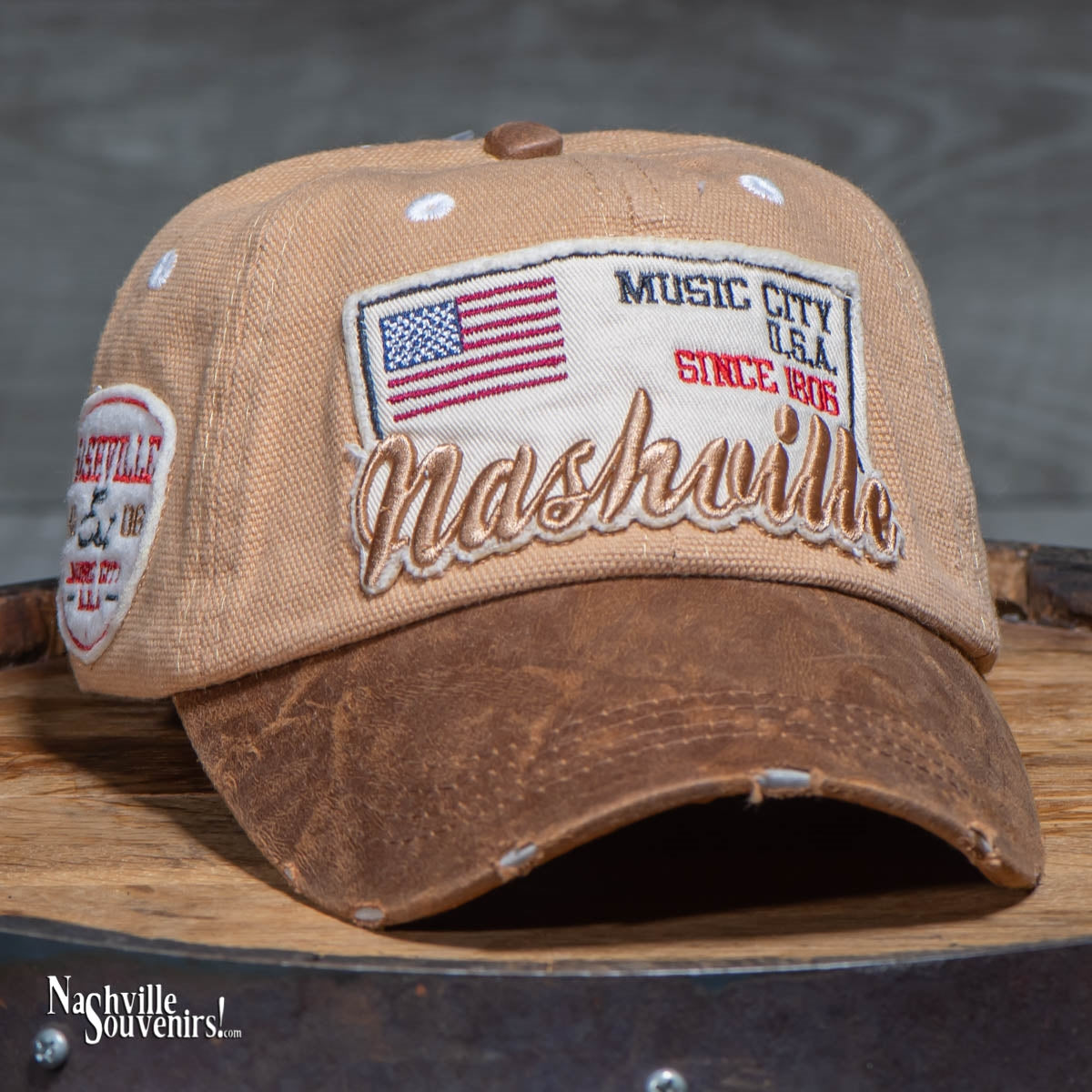 Embroidered Nashville Hat