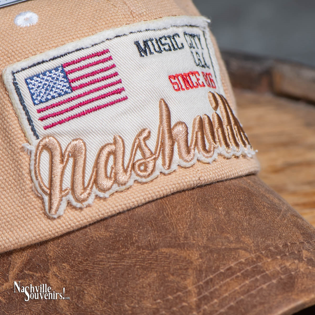 Embroidered Nashville Hat