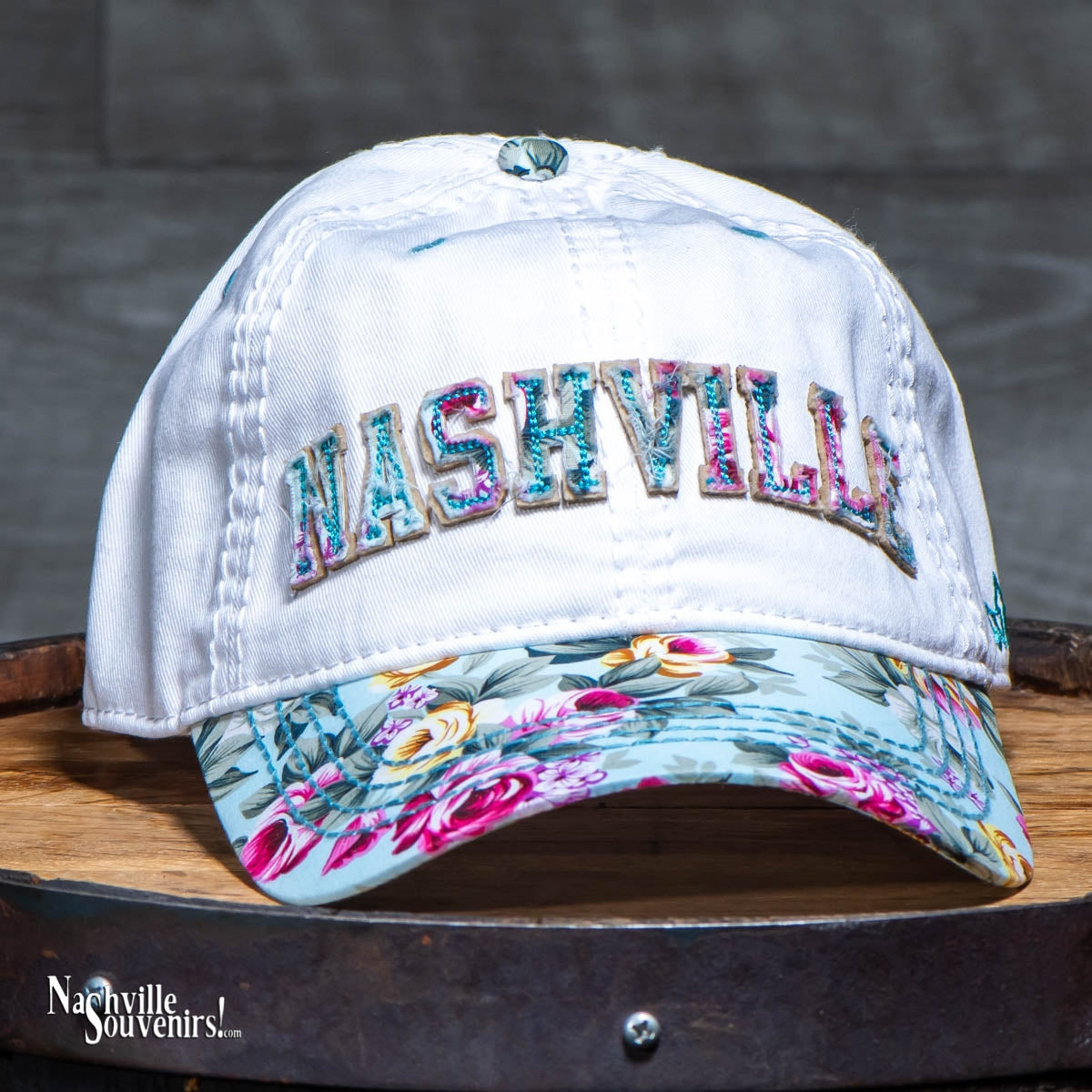 Floral Nashville Hat