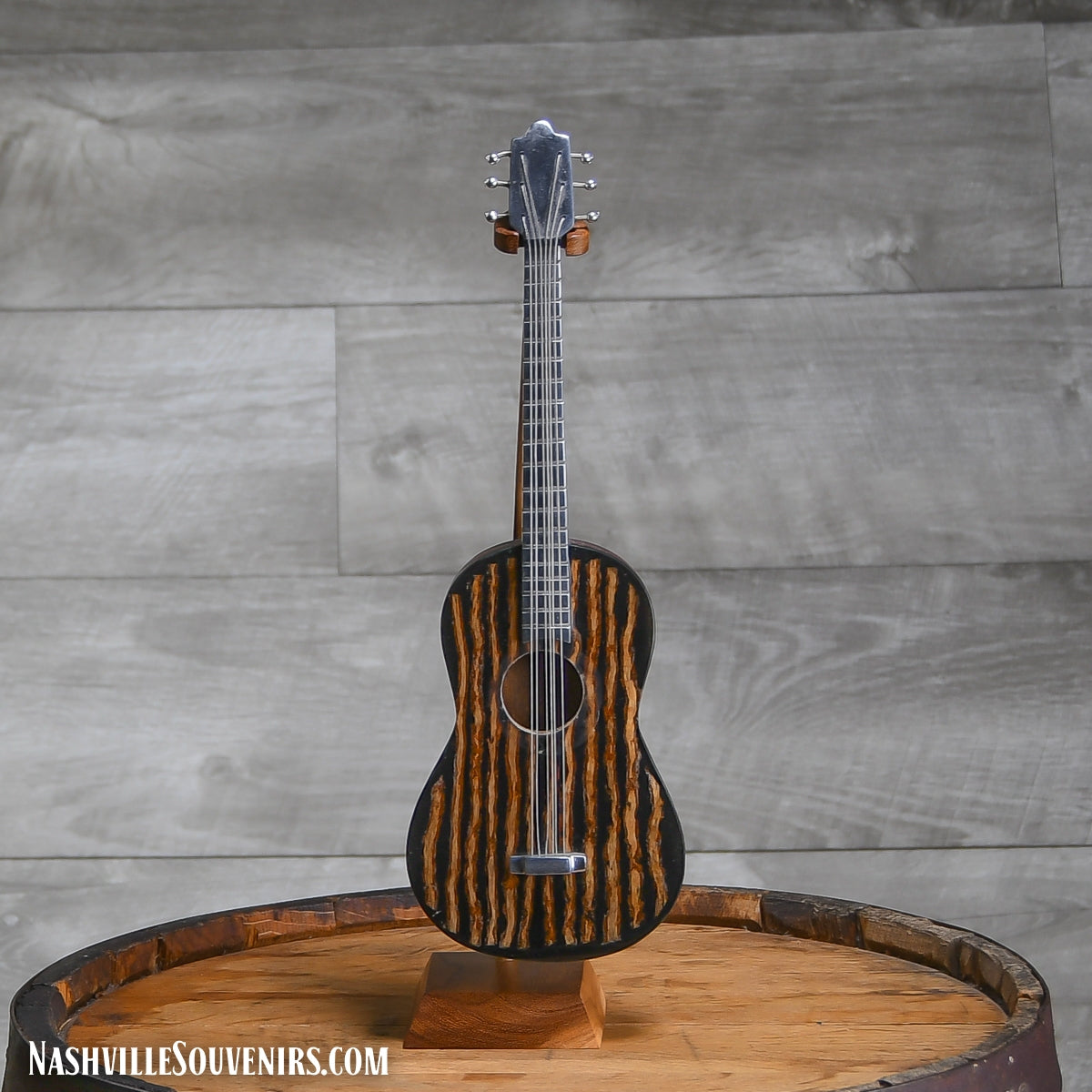 Miniature Replica Striped Color Acoustic Guitar