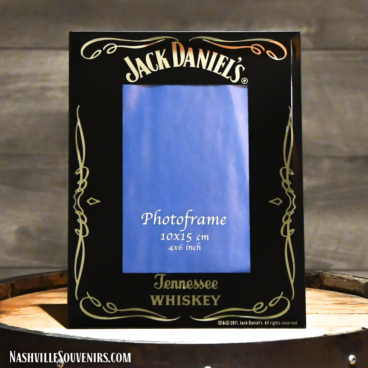 Officially licensed Jack Daniels Mirror Photo Frame. Get yours today with FREE SHIPPING on all US orders over $75!