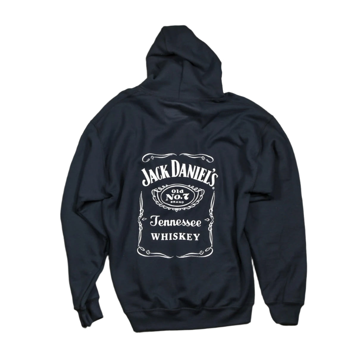 Jack Daniels Old No.7 Brand Black Hoodie