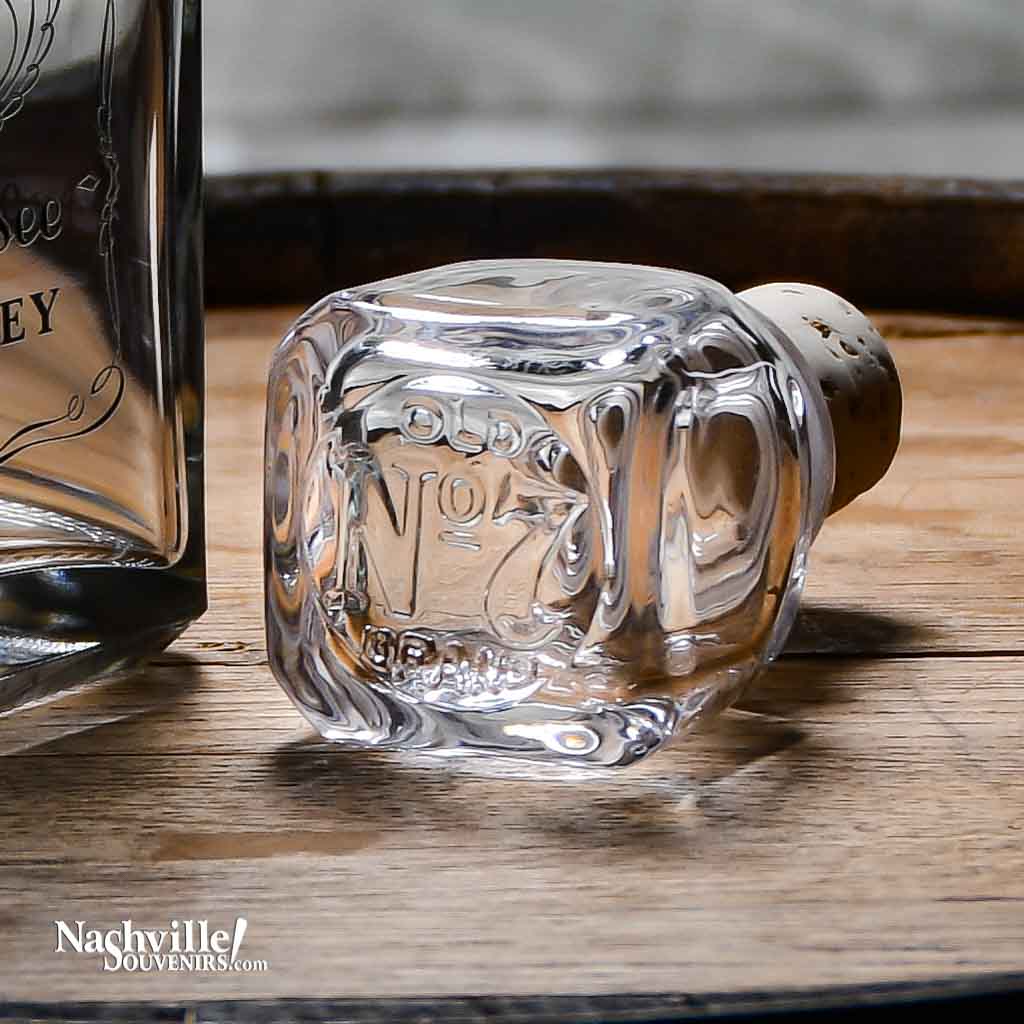 The JD stopper is also embossed with the Old No.7 Brand logo, take a look at the alternate image for a close-up view because it is a work of art in itself.