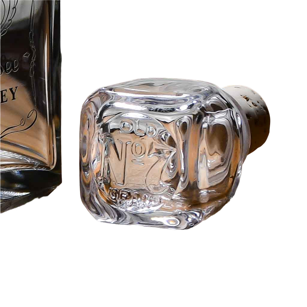 The stopper is also embossed with the Old No.7 Brand logo, take a look at the alternate image for a close-up view because it is a work of art in itself.