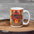This "Music City" Nashville TN Coffee Mug is a white ceramic mug with an easy to grip handle. The mug features a very colorful wrap around design highlighted by an image of an acoustic guitar.