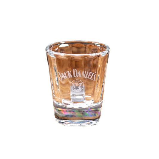 A great new collectible Jack Daniel's "Swing and Bug" Etched Shot Glass in a faceted design.  JD collectors are buying these quickly so don't wait too long to claim yours. They make great gifts for Jack Daniel's lovers everywhere!