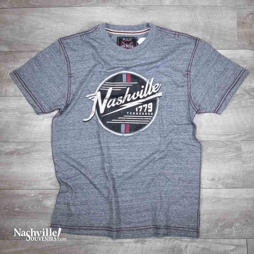 Yet another design, a new Premium 51 brand "Nashville since 1779" Iron Needle T-shirt. These are one of our highest quality t-shirts, wear one and you'll feel and see why.