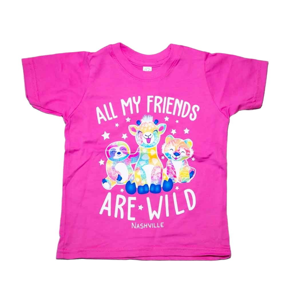 Toddler "All My Friends Are Wild Nashville" T-Shirt