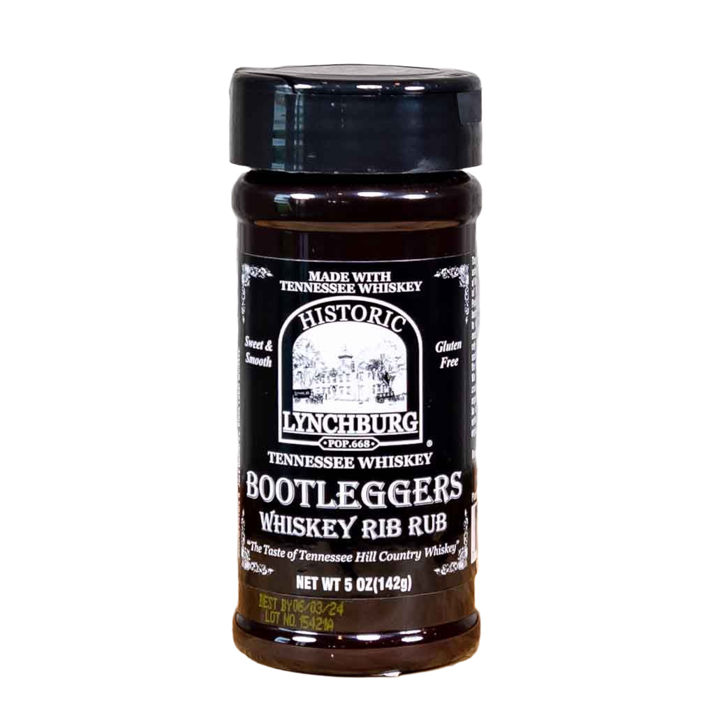 Finally, it's here! Historic Lynchburg's Bootleggers Whiskey Rib Rub done Jack Daniel's Style! This brand new (and long awaited) flavor takes the old style rib rubs and kicks it up a notch by adding real Jack Daniel's Tennessee whiskey.