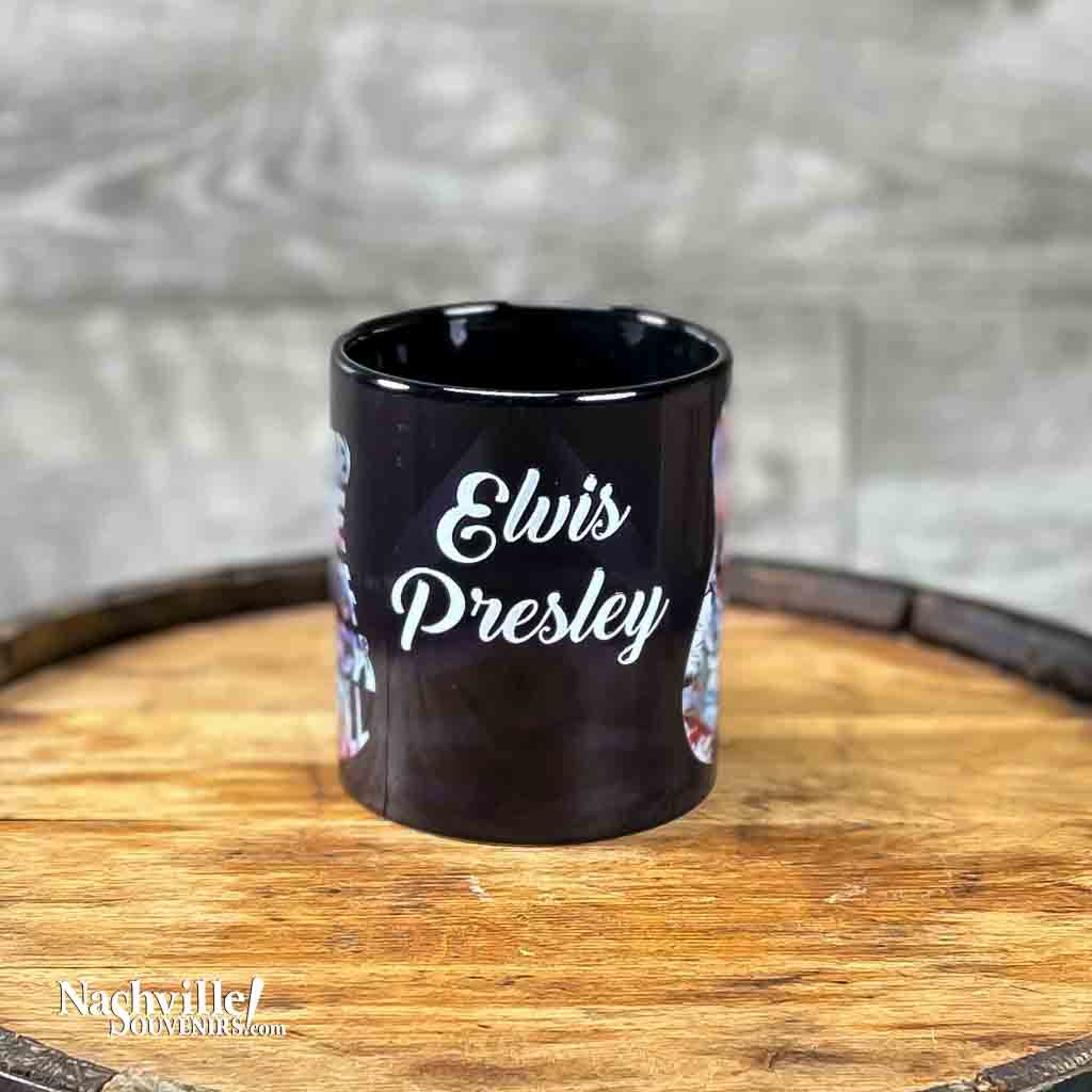 Elvis Presley "King of Rock N Roll" Coffee Mug