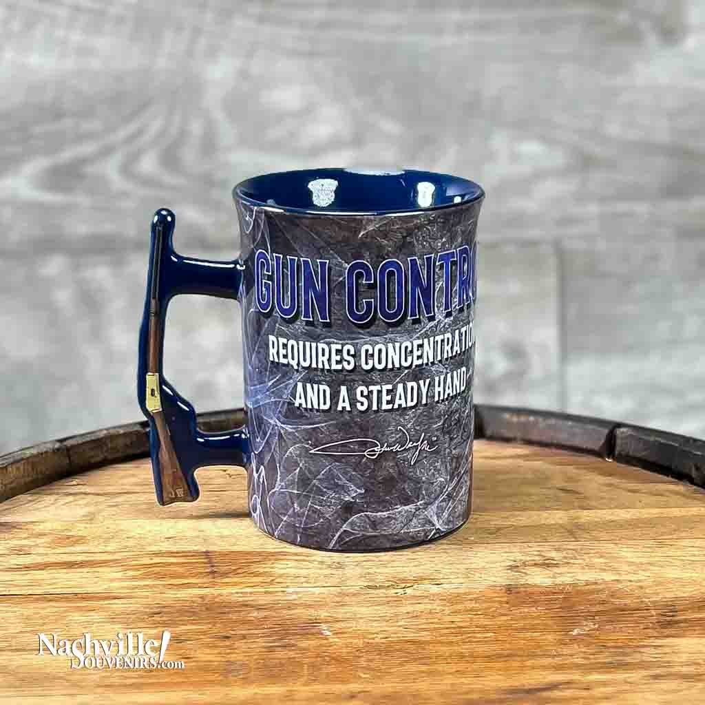 John Wayne "Gun Control" Coffee Mug