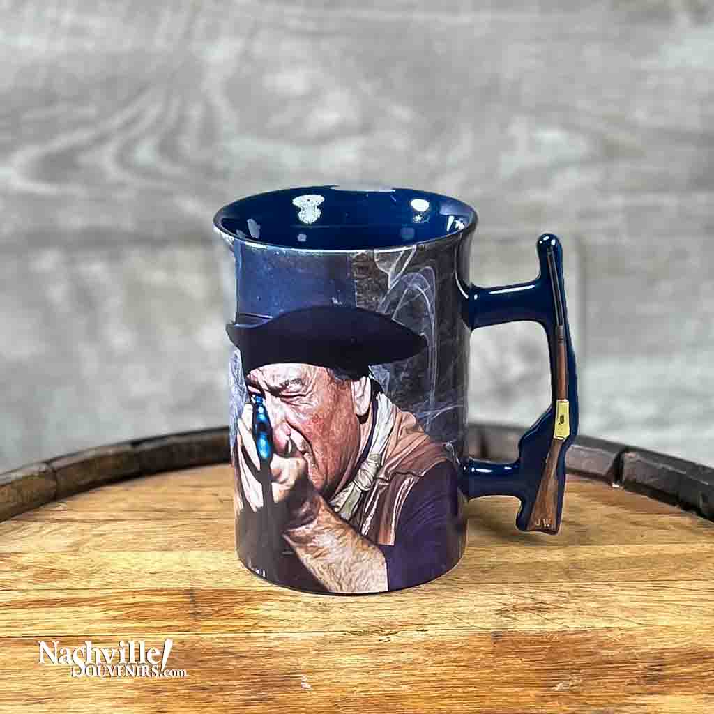 John Wayne "Gun Control" Coffee Mug