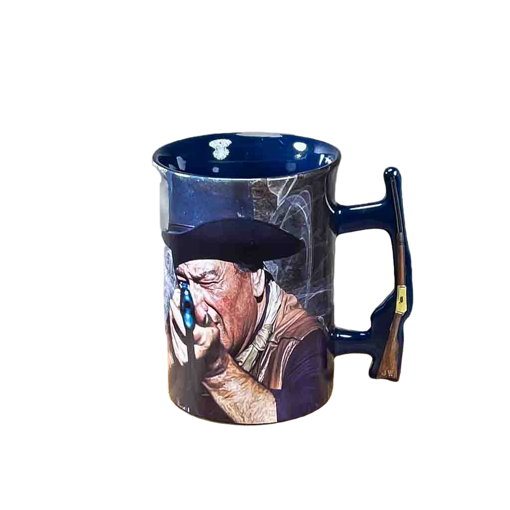 John Wayne "Gun Control" Coffee Mug