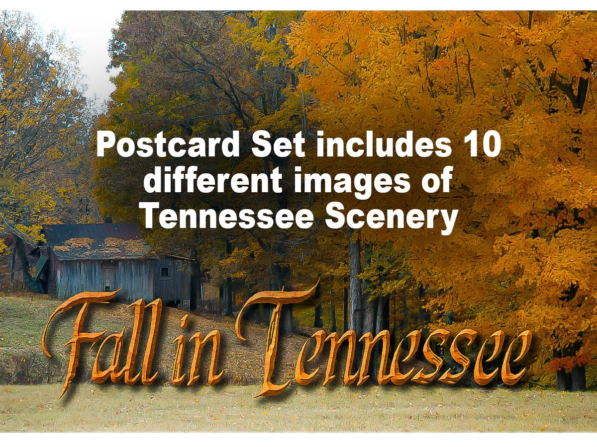 Tennessee Postcard Set (10 different Images)