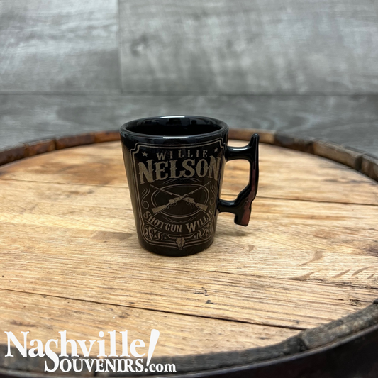 Shotgun Willie Shot Glass