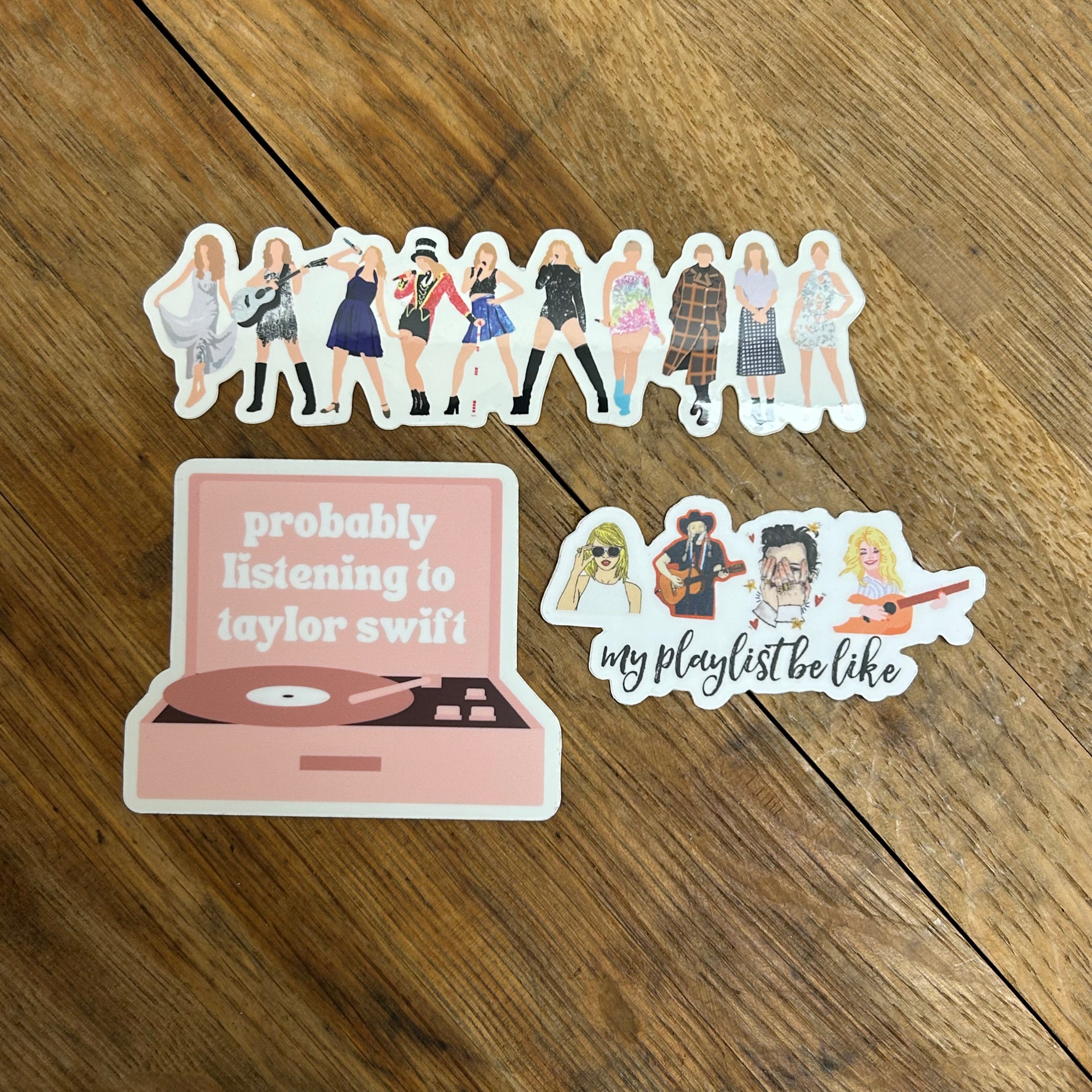 Taylor Swift eras Sticker Set 