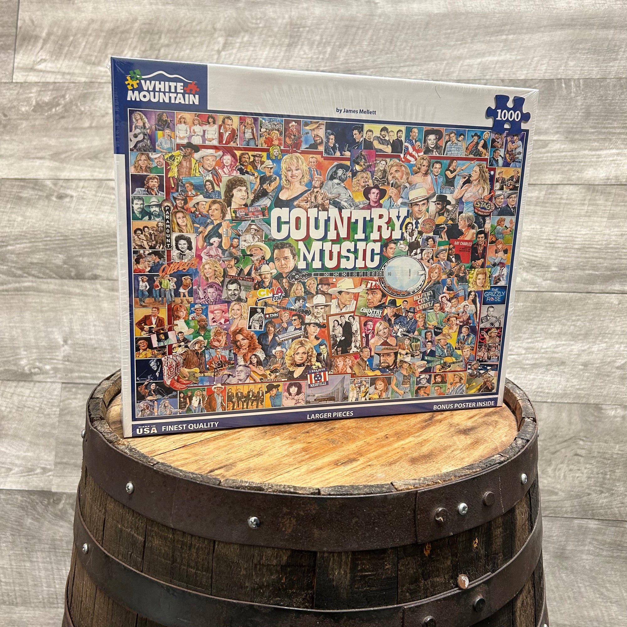 1000 Piece "Country Music" Jigsaw Puzzle