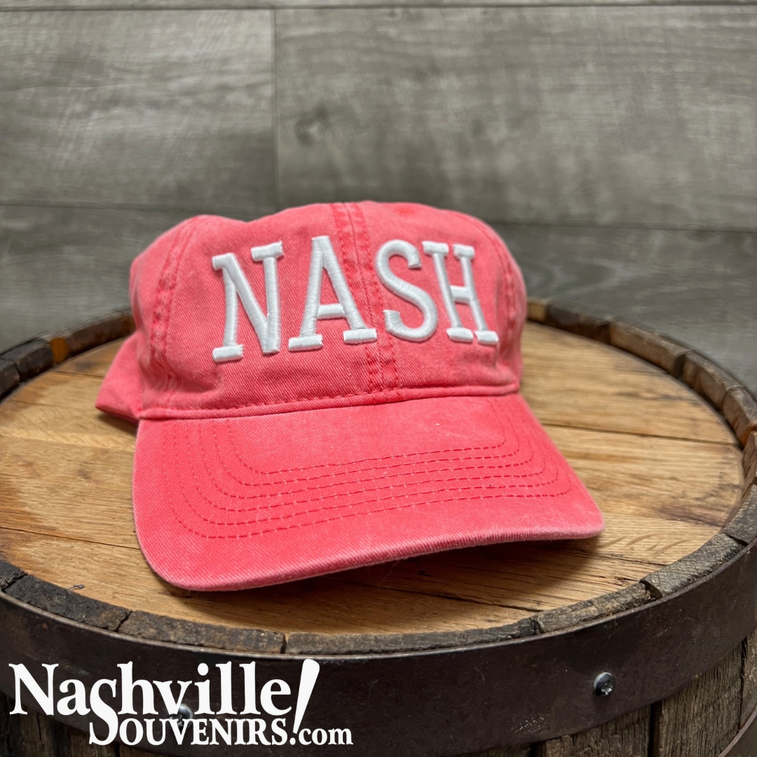 Classic Embroidered NASH Hat NashvilleSouvenirs