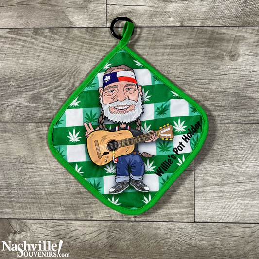 Willie Nelson Pot Holder
