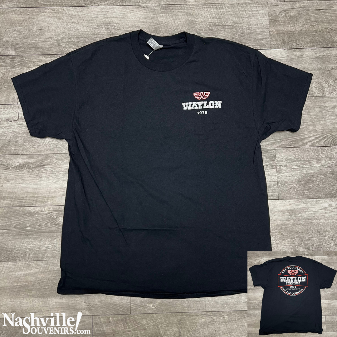 Waylon Jennings "Are You Ready..." Tee