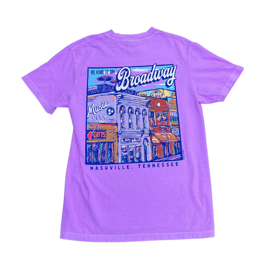 Blame It On Broadway Nashville, TN T-shirt