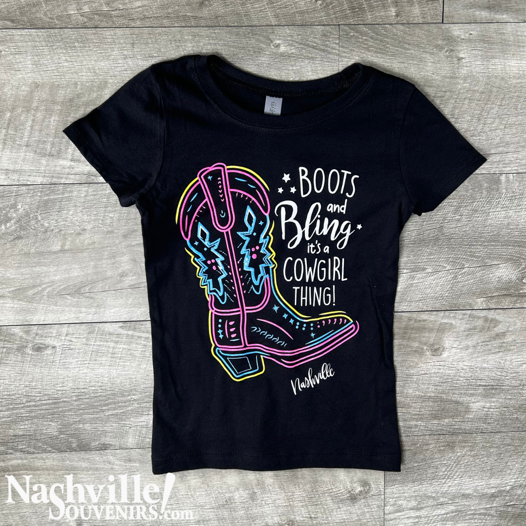 Boots & Bling Youth Tee