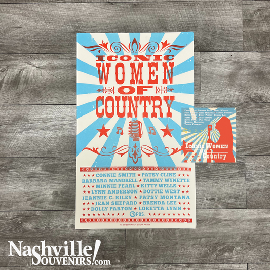 Iconic Women of Country Print & DVD