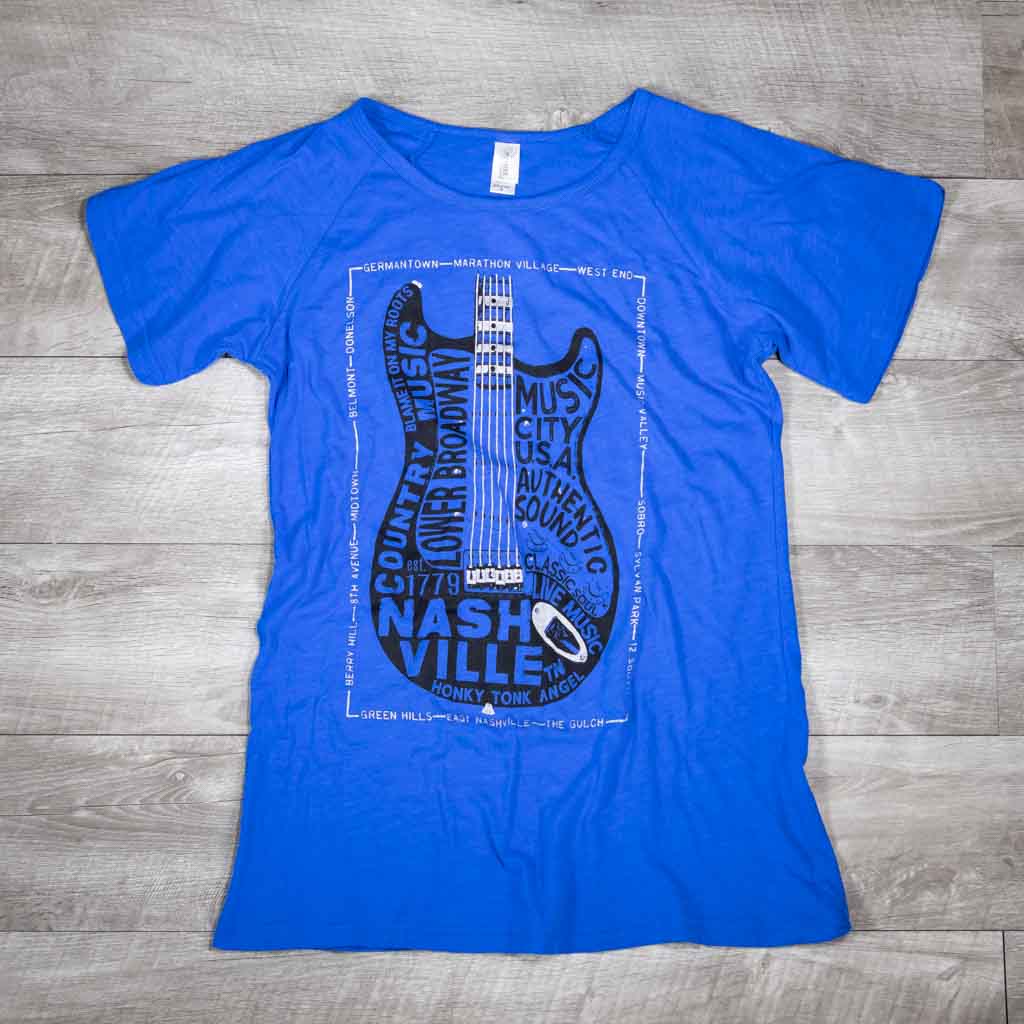A huge selection of Nashville t-shirts available form NashvilleSouvenirs.com