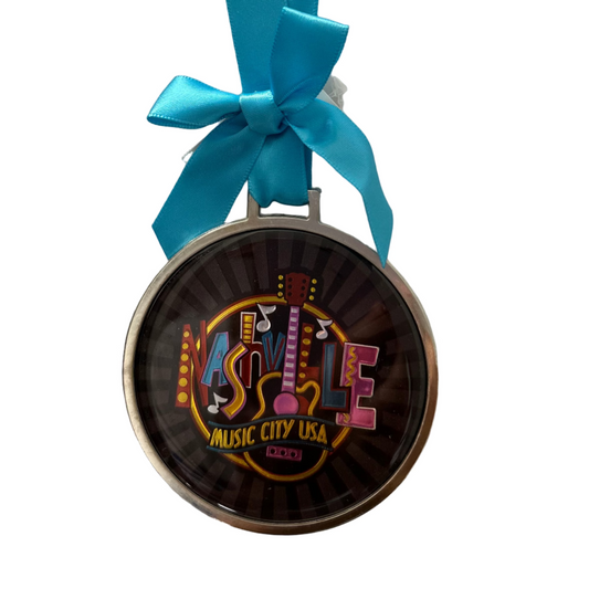 Nashville Music City USA Ornament