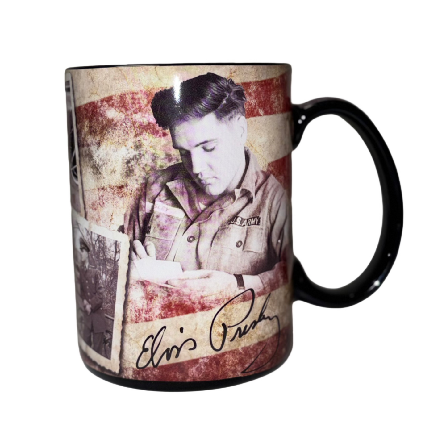 Elvis Presley U.S. Army Vintage Mug