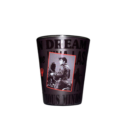 Elvis Presley Black & Red “Viva Las Vegas” Shot Glass