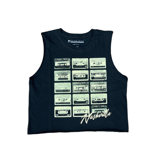 Nashville Cassettes Cropped Tank