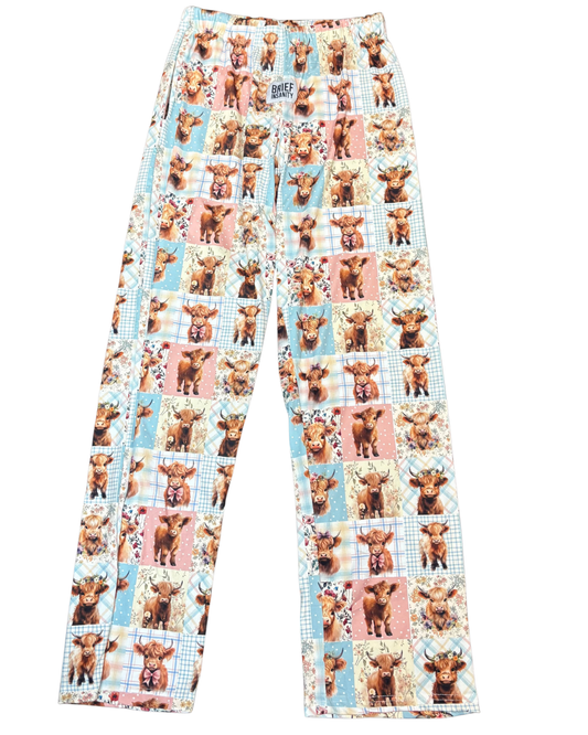 Highland Cow Pajama Pants