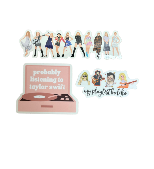 Taylor Swift Sticker Set