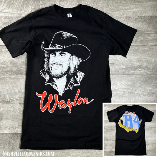 1984 Waylon Jennings Tour Tee