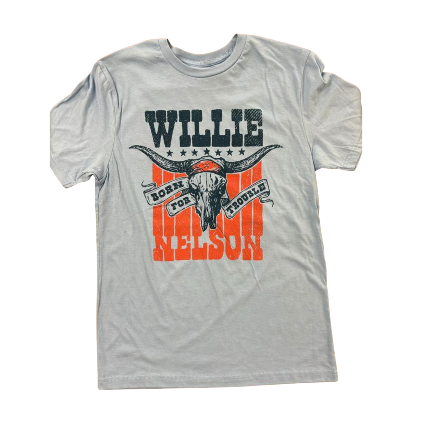Willie Nelson Born For Trouble T-shirt