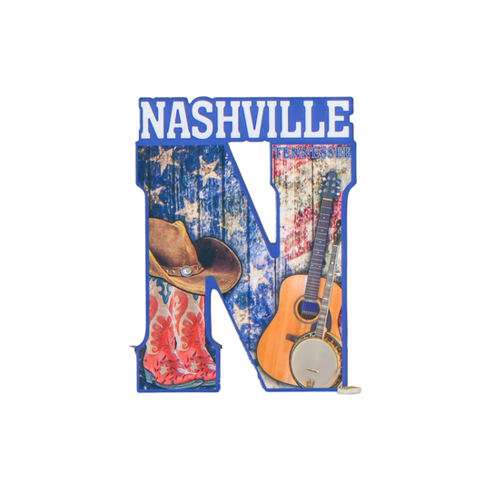 Nashville Letter Magnet