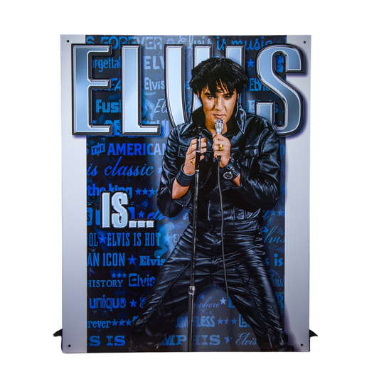 ELVIS is Tin Sign