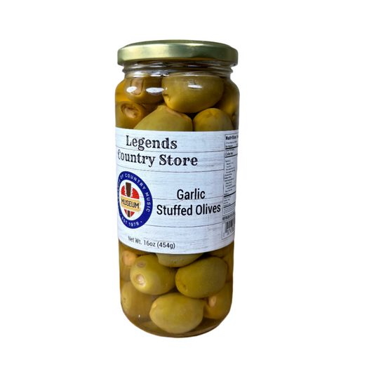 Legends Country Store Garlic Stuffed Olives