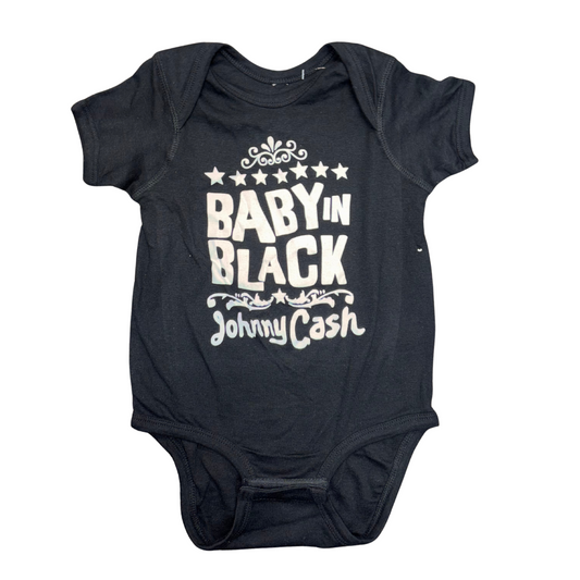 "Baby In Black" Johnny Cash Onesie