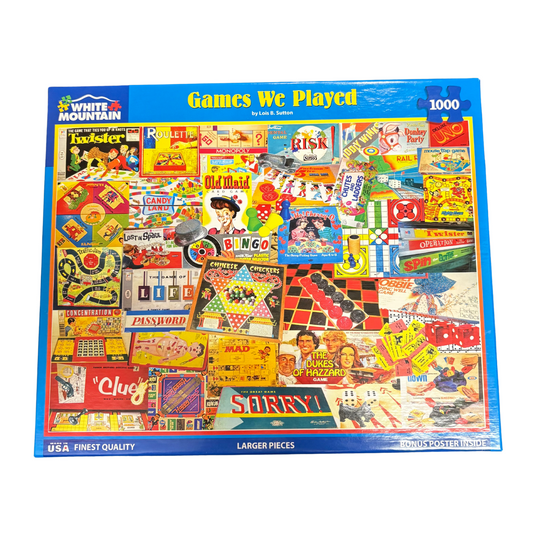 1000 Piece "Games We Played" Puzzle