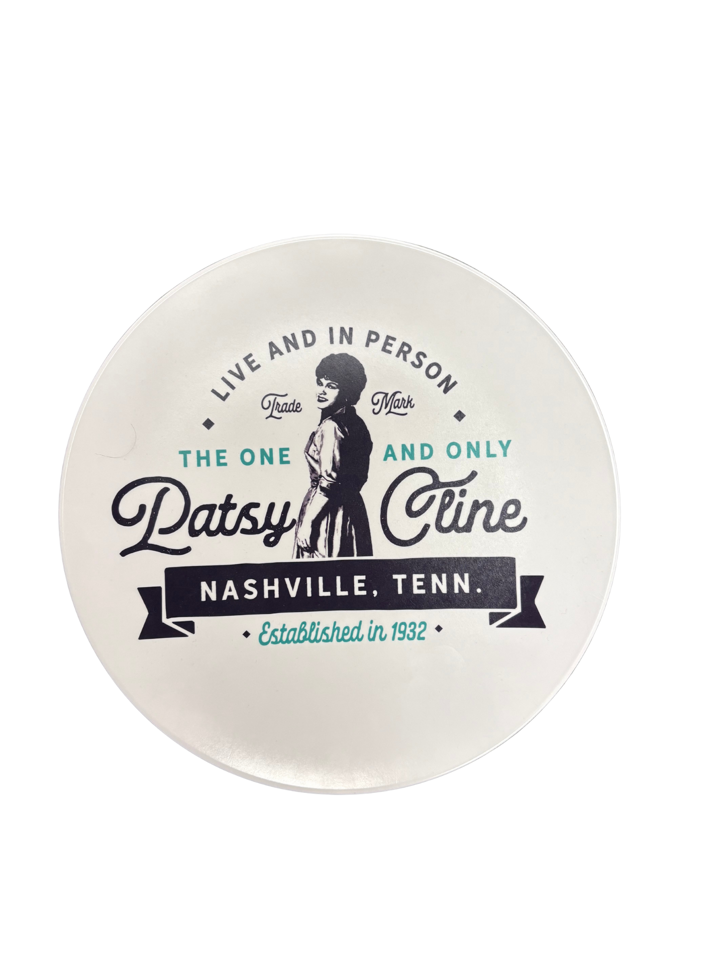 "The One & Only Patsy Cline" Collectible Plate