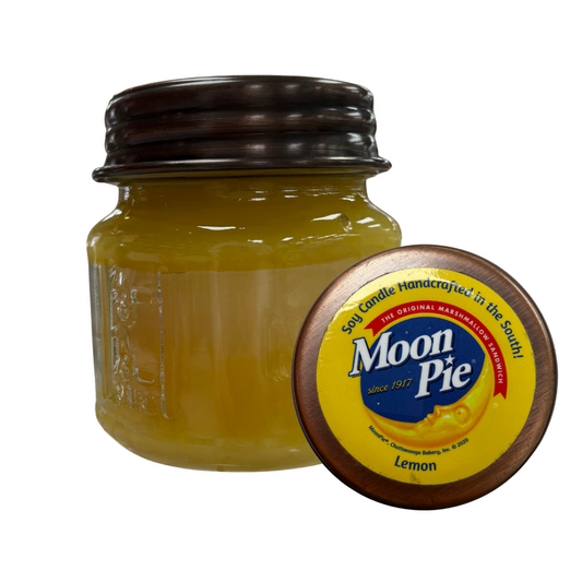 MoonPie 8oz Soy Candle - Lemon Scented