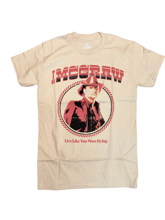 Tim McGraw "Live Like You Were Dying" T-Shirt