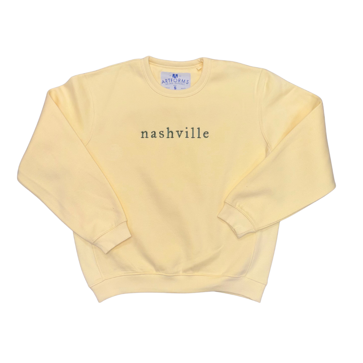 Light Yellow Nashville Crew Neck