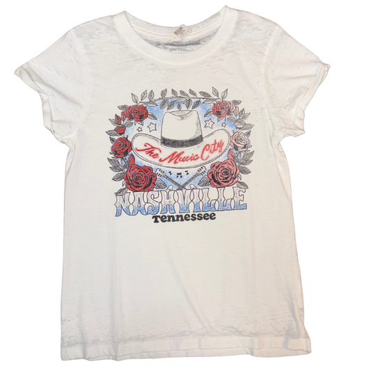 Music City Hat & Roses Women's T-Shirt