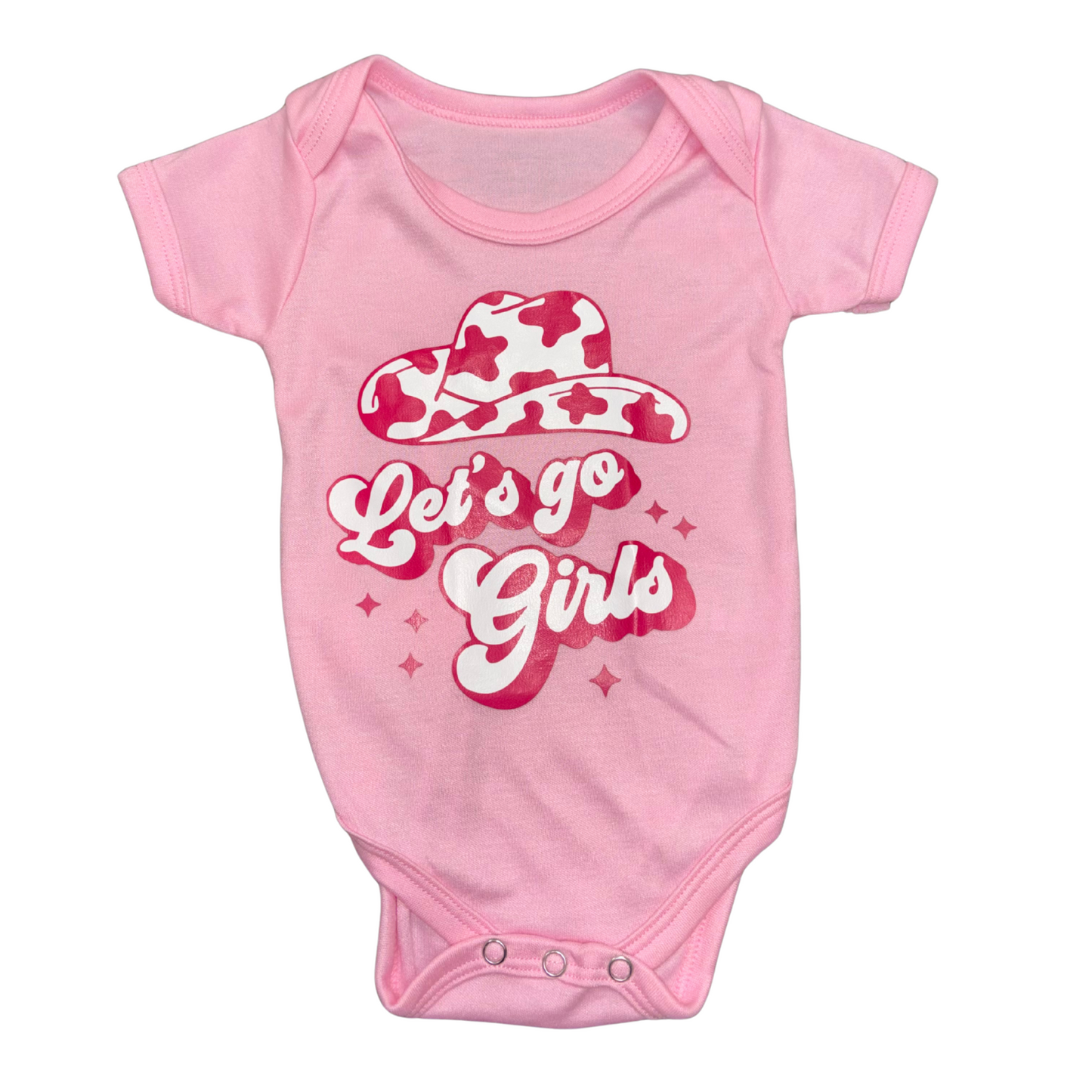 "Let's Go Girls" Onesie