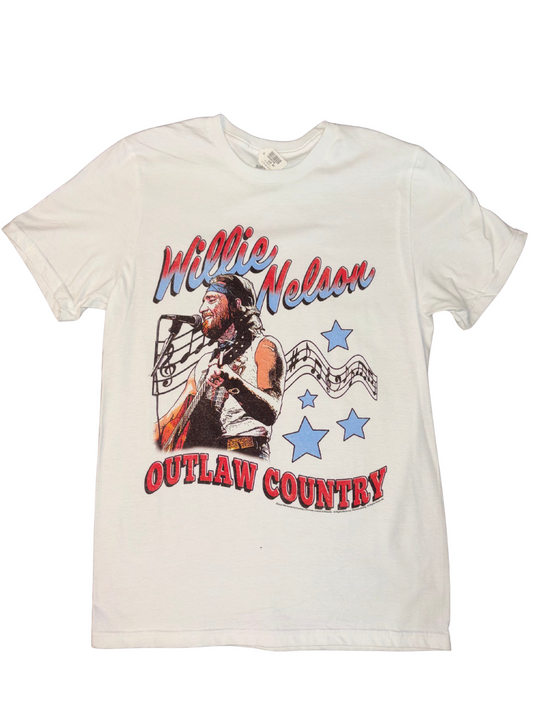 "Outlaw Country" Willie Nelson T-Shirt